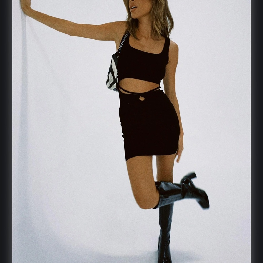 Princess Polly black dress